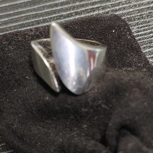 Vintage Sterling Silver Art Deco Ring